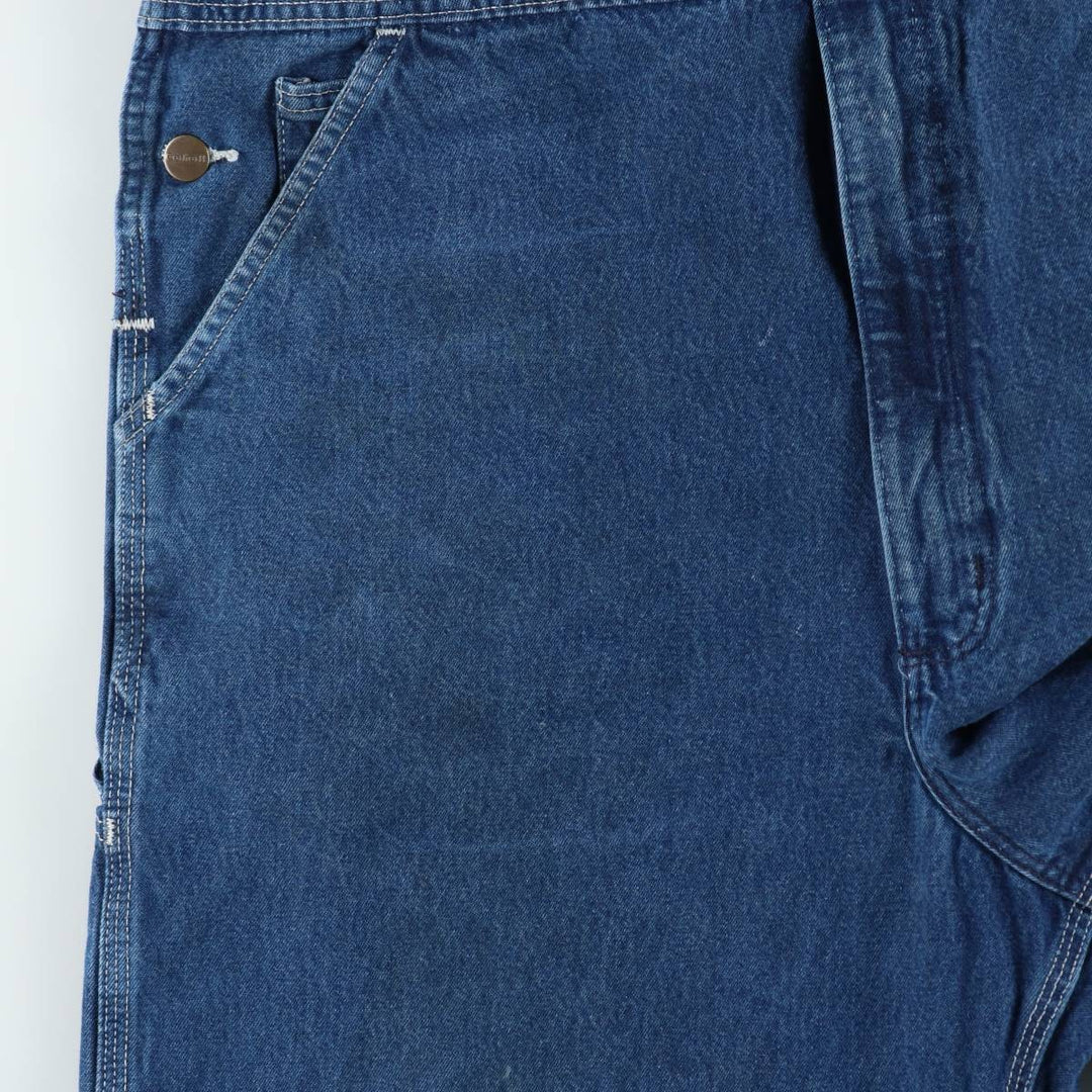 Big size Carhartt denim overalls for men, equivalent to w40 unclear blue type Vintage Second Hand