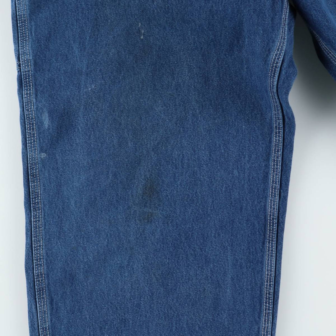 Big size Carhartt denim overalls for men, equivalent to w40 unclear blue type Vintage Second Hand