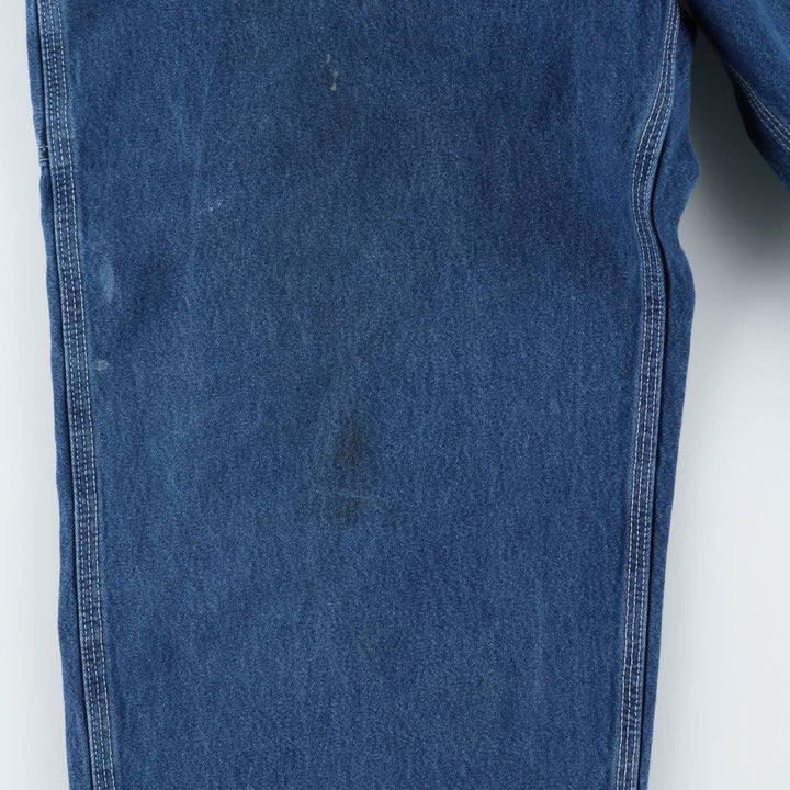 Big size Carhartt denim overalls for men, equivalent to w40 unclear blue type Vintage Second Hand