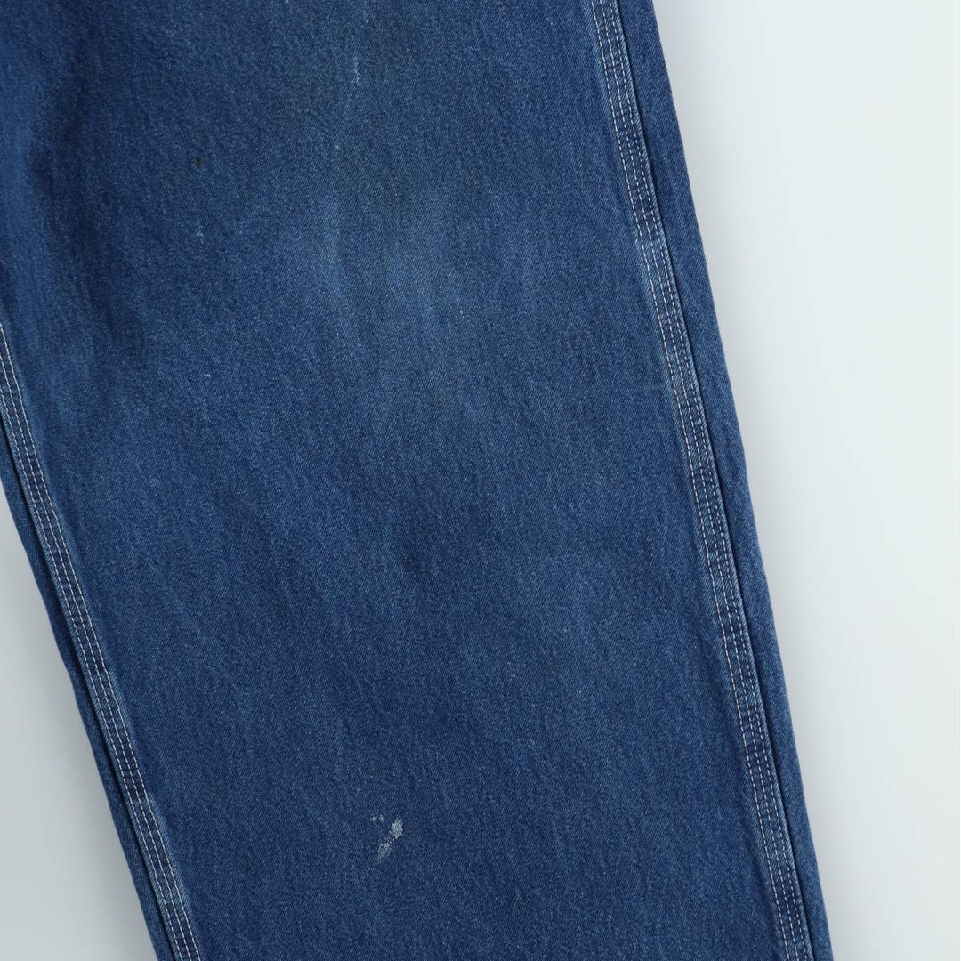 Big size Carhartt denim overalls for men, equivalent to w40 unclear blue type Vintage Second Hand