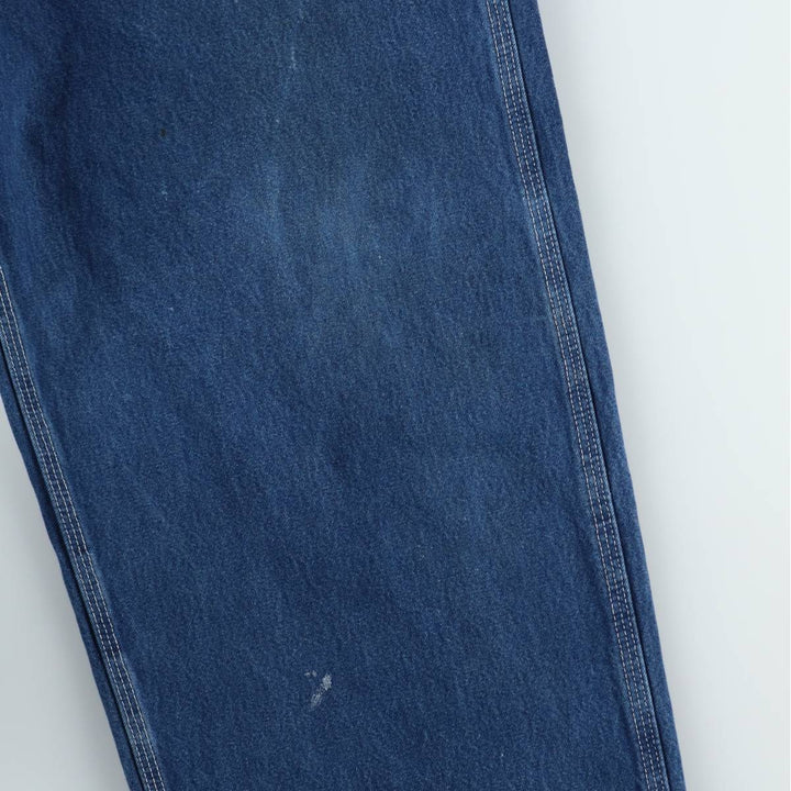 Big size Carhartt denim overalls for men, equivalent to w40 unclear blue type Vintage Second Hand