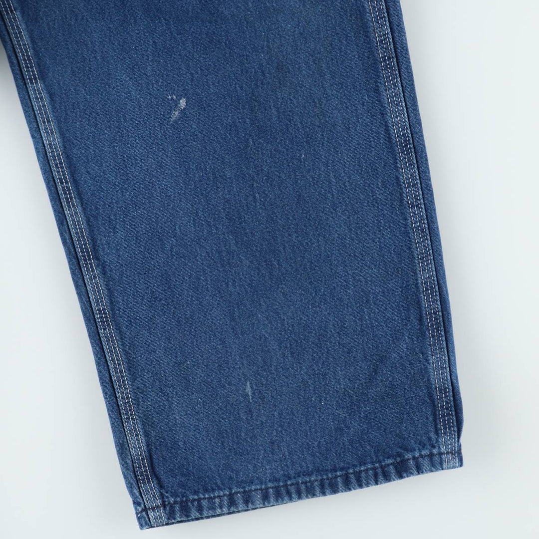 Big size Carhartt denim overalls for men, equivalent to w40 unclear blue type Vintage Second Hand