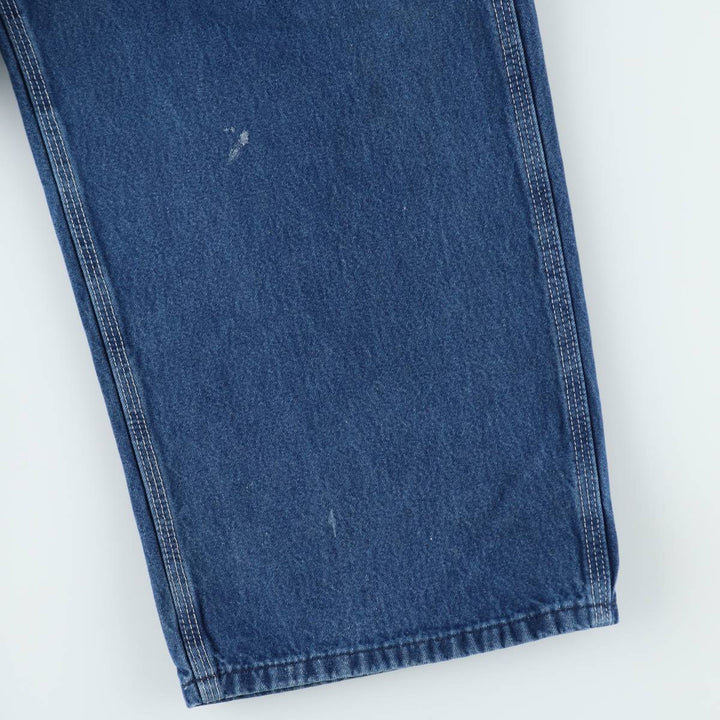 Big size Carhartt denim overalls for men, equivalent to w40 unclear blue type Vintage Second Hand
