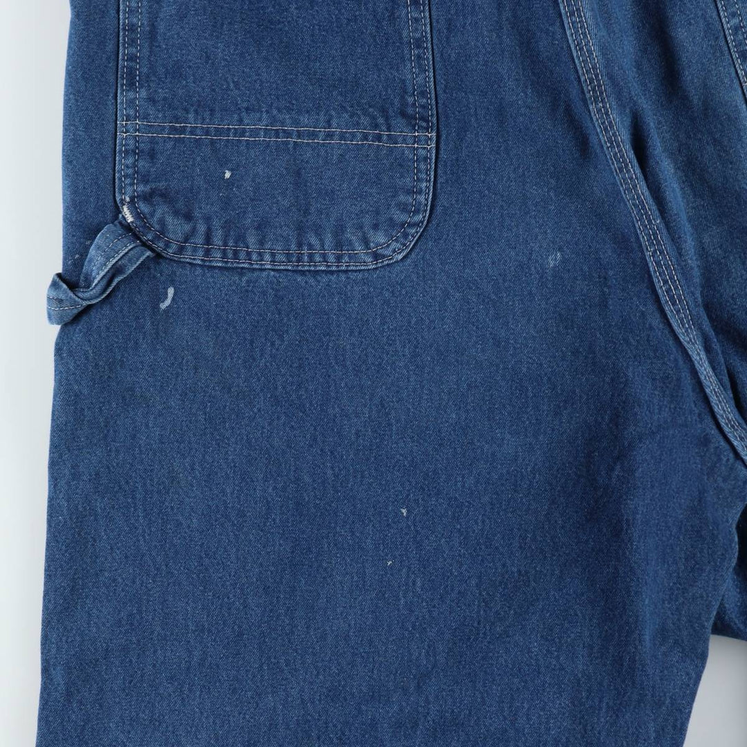Big size Carhartt denim overalls for men, equivalent to w40 unclear blue type Vintage Second Hand