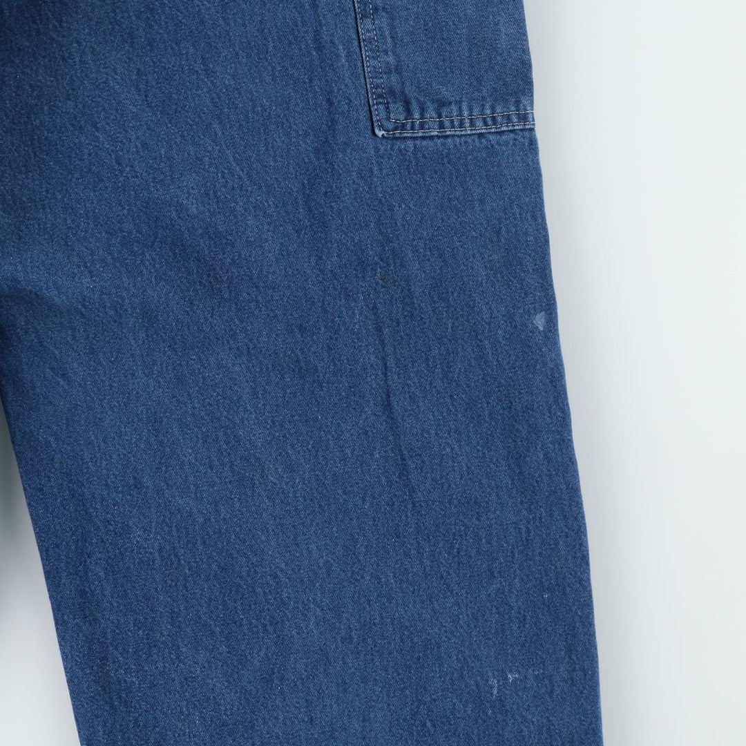 Big size Carhartt denim overalls for men, equivalent to w40 unclear blue type Vintage Second Hand
