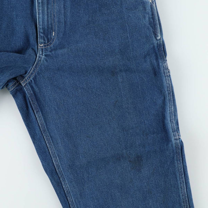 Carhartt denim overalls for men, equivalent to W34 unclear blue type Vintage Second Hand