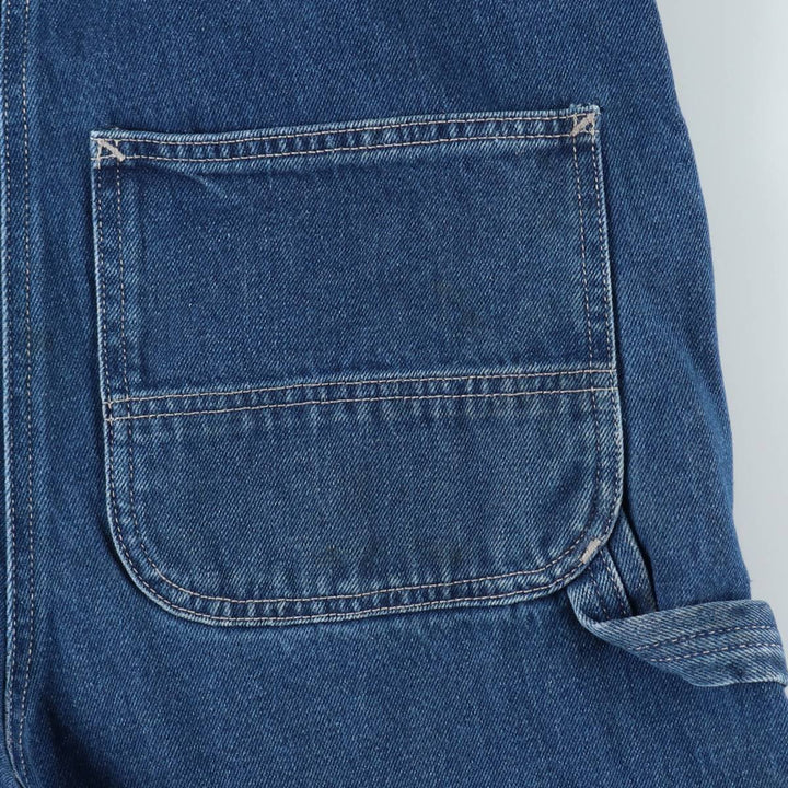 Carhartt denim overalls for men, equivalent to W34 unclear blue type Vintage Second Hand