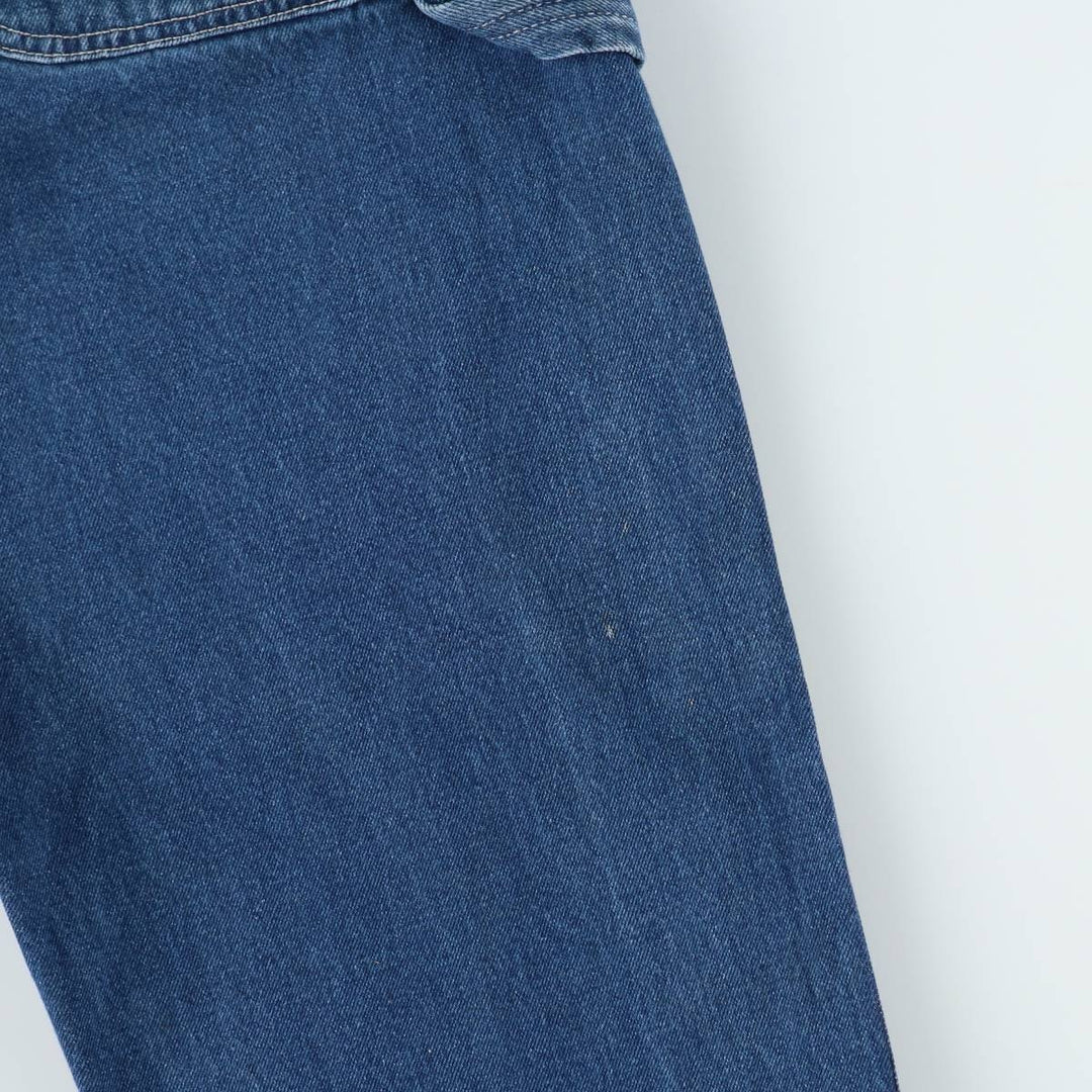 Carhartt denim overalls for men, equivalent to W34 unclear blue type Vintage Second Hand