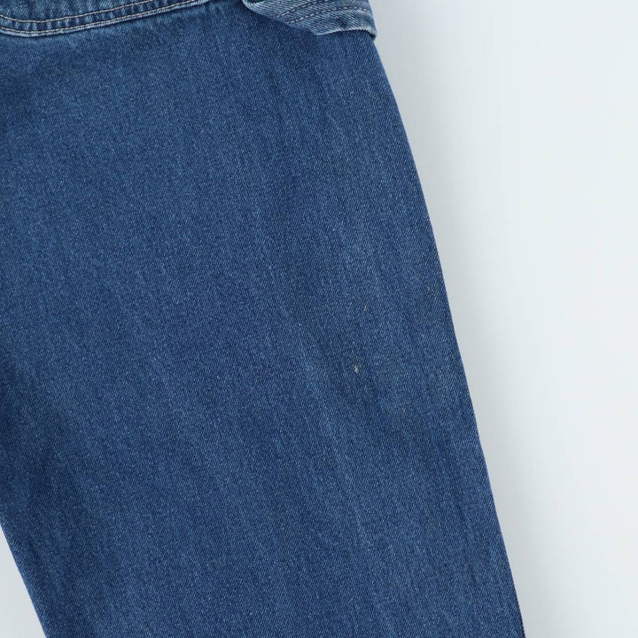Carhartt denim overalls for men, equivalent to W34 unclear blue type Vintage Second Hand
