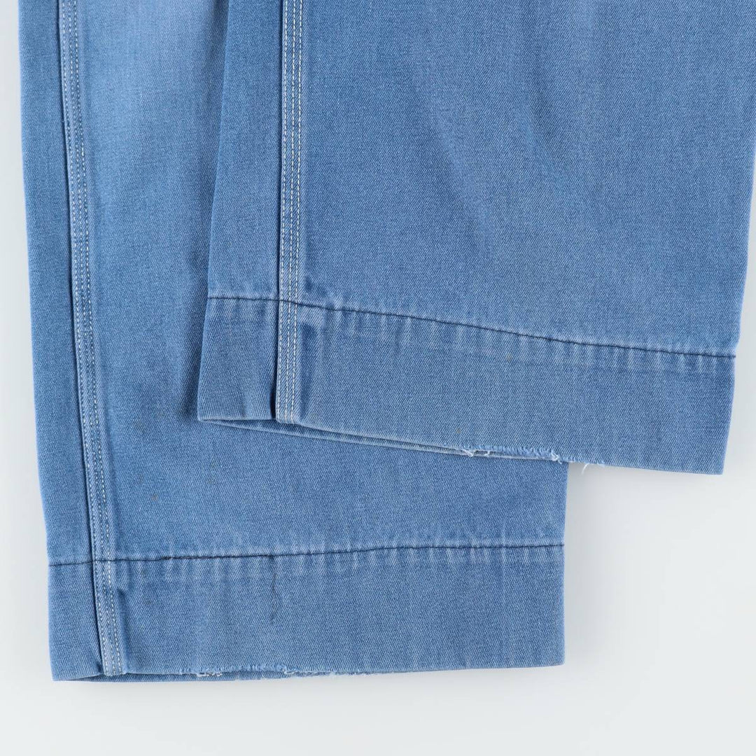 80s-90'S Big Mac denim overalls, made in USA, men's size W44 equivalent, vintage. cotton blue type Vintage Second Hand