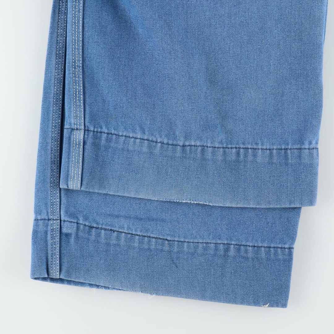 80s-90'S Big Mac denim overalls, made in USA, men's size W44 equivalent, vintage. cotton blue type Vintage Second Hand