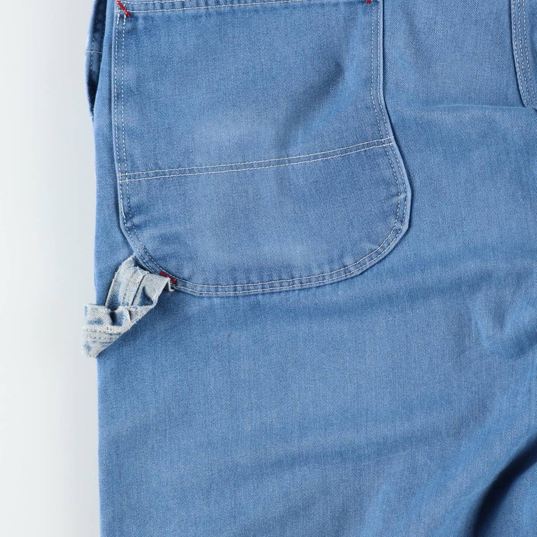 80s-90'S Big Mac denim overalls, made in USA, men's size W44 equivalent, vintage. cotton blue type Vintage Second Hand