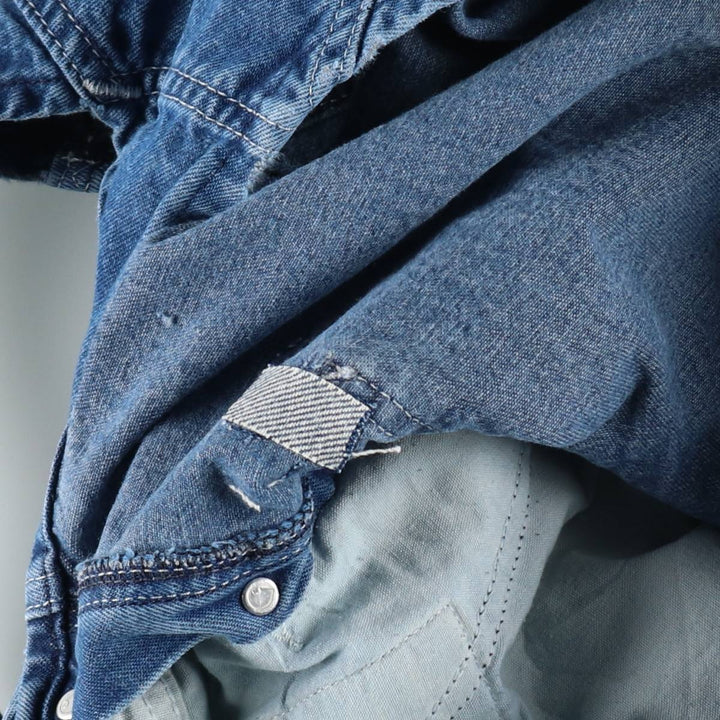 Carhartt denim overalls for men, equivalent to W38 unclear blue type Vintage Second Hand