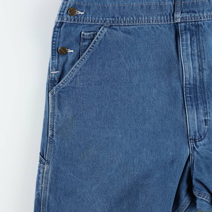 Carhartt denim overalls for men, equivalent to W38 unclear blue type Vintage Second Hand