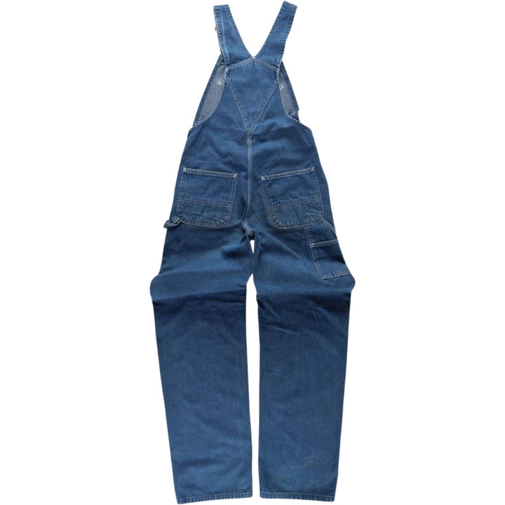 Carhartt Men's Denim Overalls (W30 equivalent) unclear navy blue type Vintage Second Hand