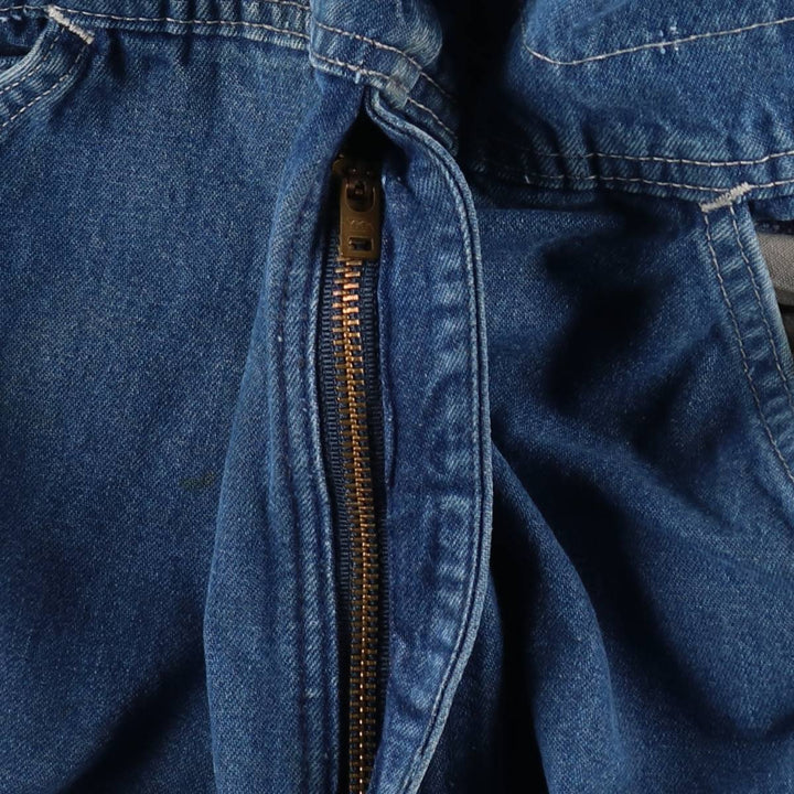 Carhartt Men's Denim Overalls (W30 equivalent) unclear navy blue type Vintage Second Hand