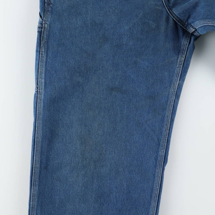 Carhartt Men's Denim Overalls (W30 equivalent) unclear navy blue type Vintage Second Hand