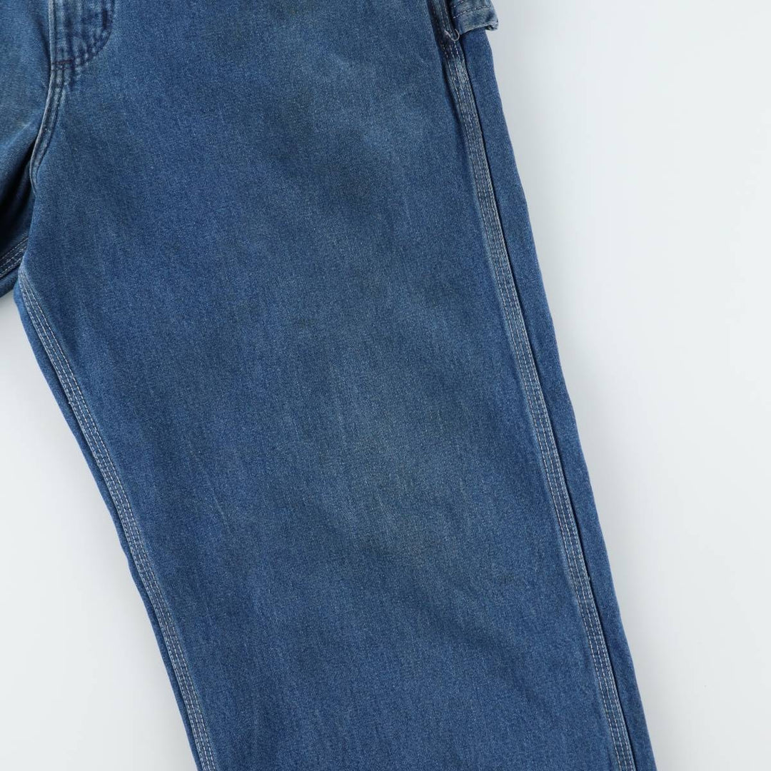 Carhartt Men's Denim Overalls (W30 equivalent) unclear navy blue type Vintage Second Hand