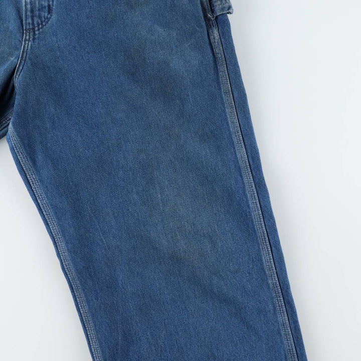 Carhartt Men's Denim Overalls (W30 equivalent) unclear navy blue type Vintage Second Hand