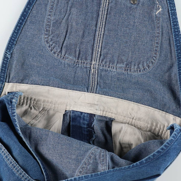 Carhartt Men's Denim Overalls (W30 equivalent) unclear navy blue type Vintage Second Hand
