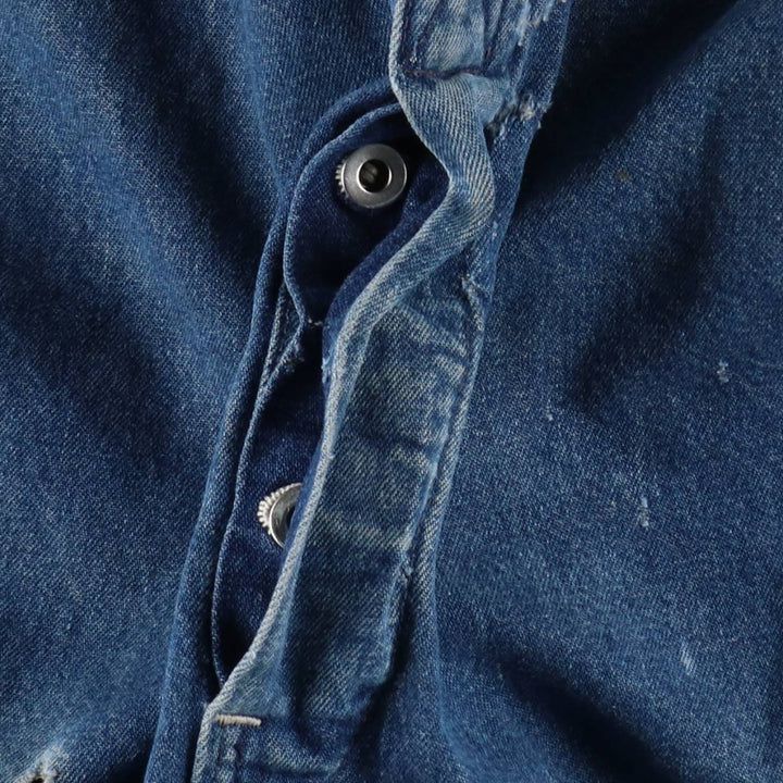 Carhartt denim overalls for men, equivalent to w37 unclear navy blue type Vintage Second Hand
