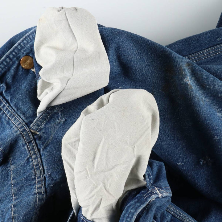 Carhartt denim overalls for men, equivalent to w37 unclear navy blue type Vintage Second Hand