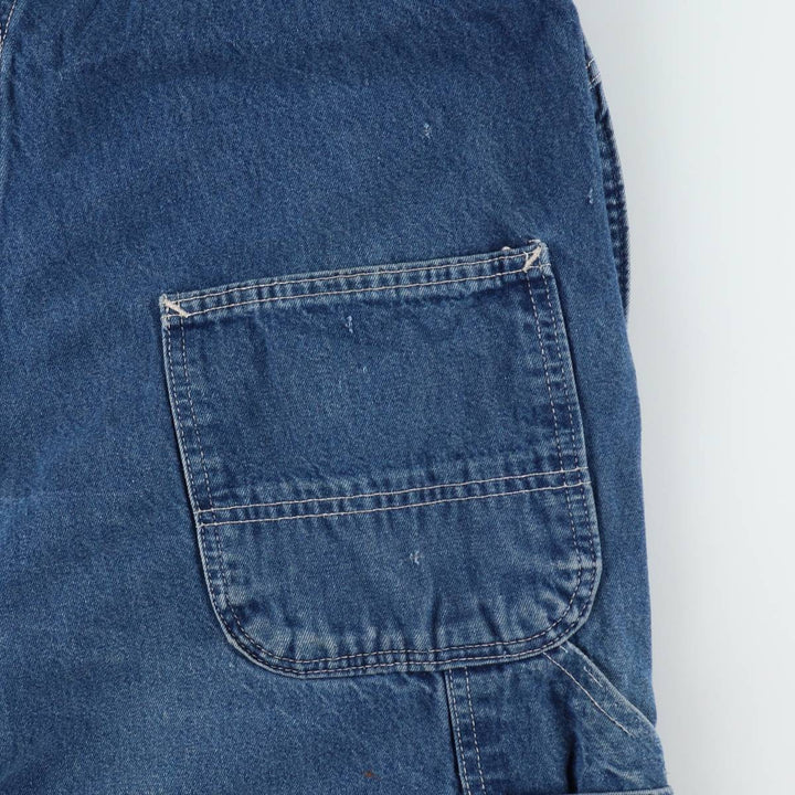 Carhartt denim overalls for men, equivalent to w37 unclear navy blue type Vintage Second Hand