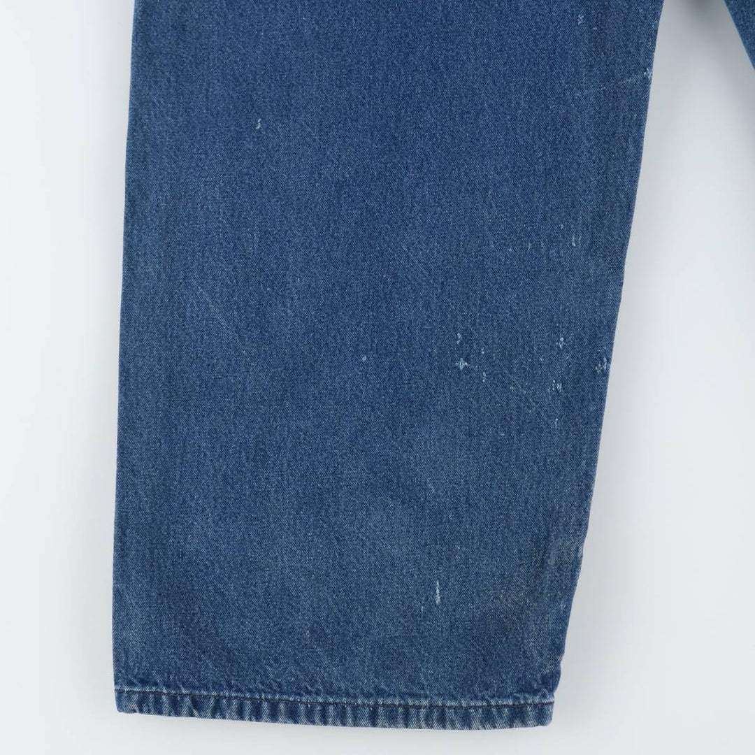 Carhartt denim overalls for men, equivalent to w37 unclear navy blue type Vintage Second Hand