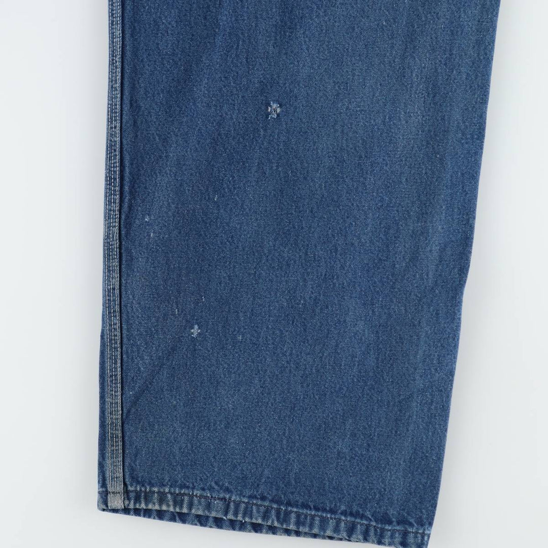 Carhartt denim overalls for men, equivalent to w37 unclear navy blue type Vintage Second Hand
