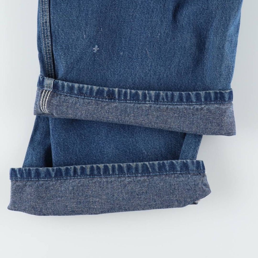 Carhartt denim overalls for men, equivalent to w37 unclear navy blue type Vintage Second Hand