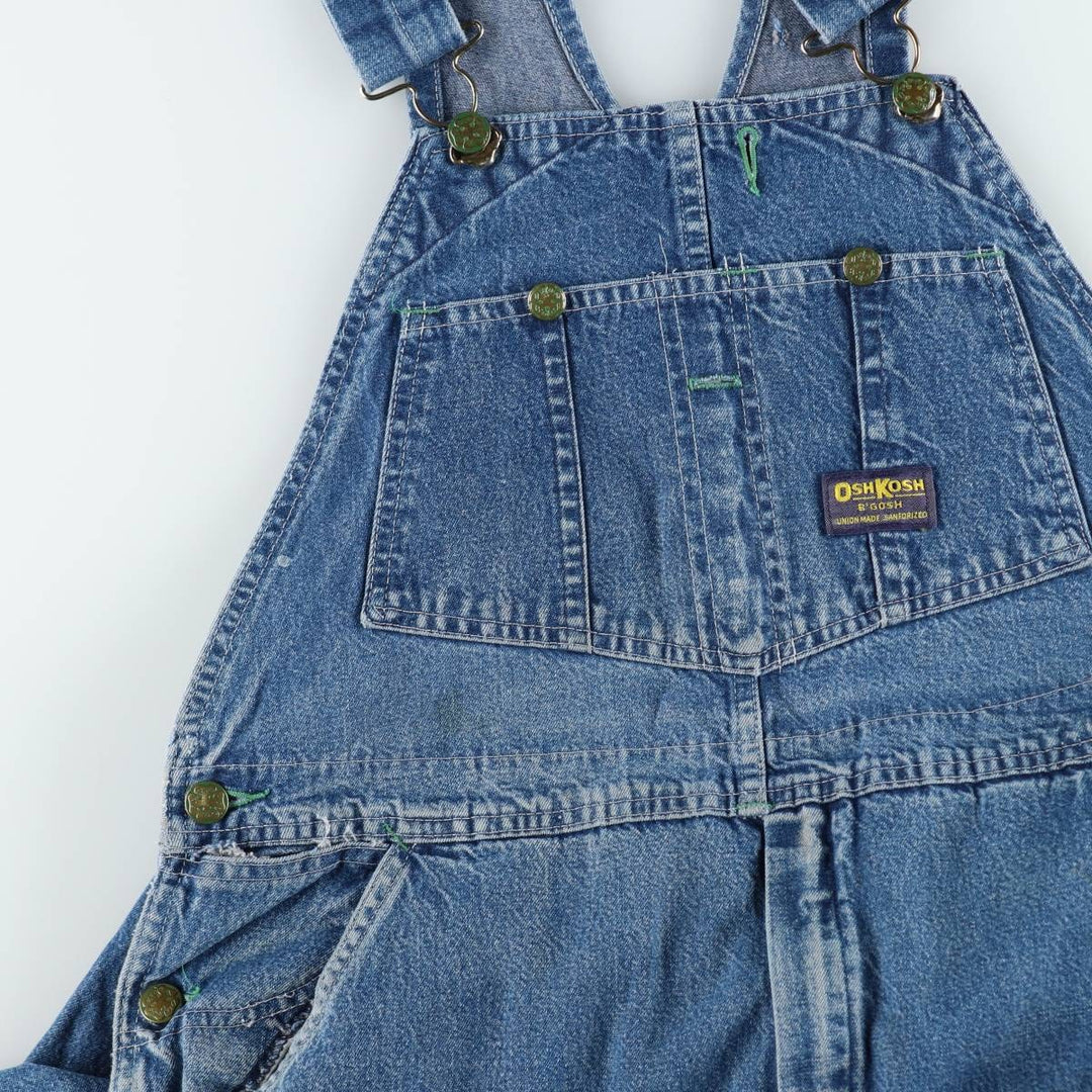 1960s-1970'S Osh Kosh denim overalls, men's size W35 (approx.), vintage. unclear blue type Vintage Second Hand