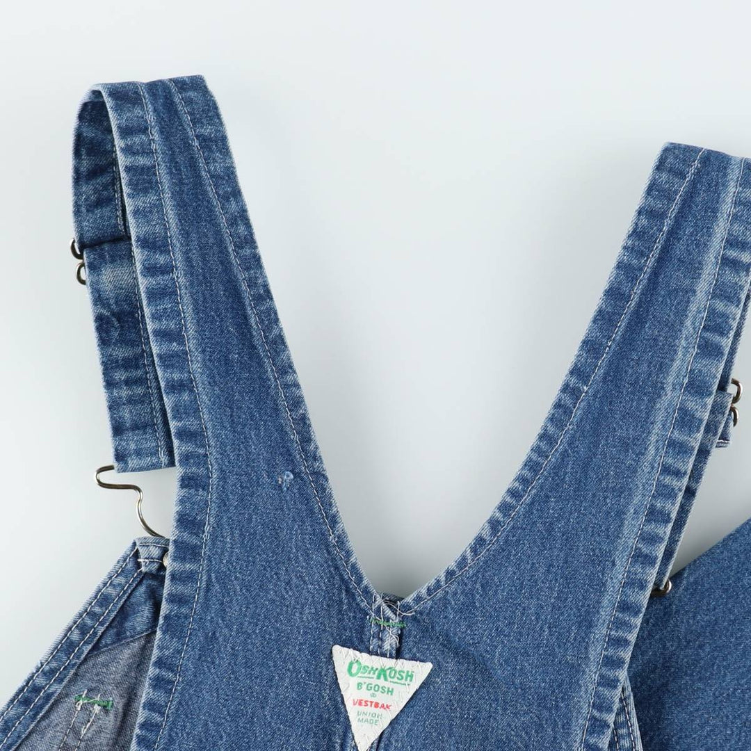 1960s-1970'S Osh Kosh denim overalls, men's size W35 (approx.), vintage. unclear blue type Vintage Second Hand