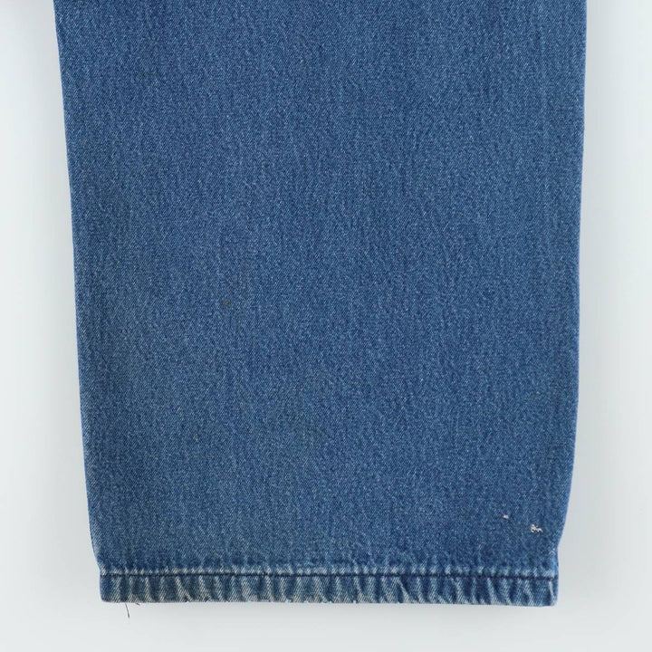 Carhartt denim overalls for men, equivalent to W38 cotton blue type Vintage Second Hand