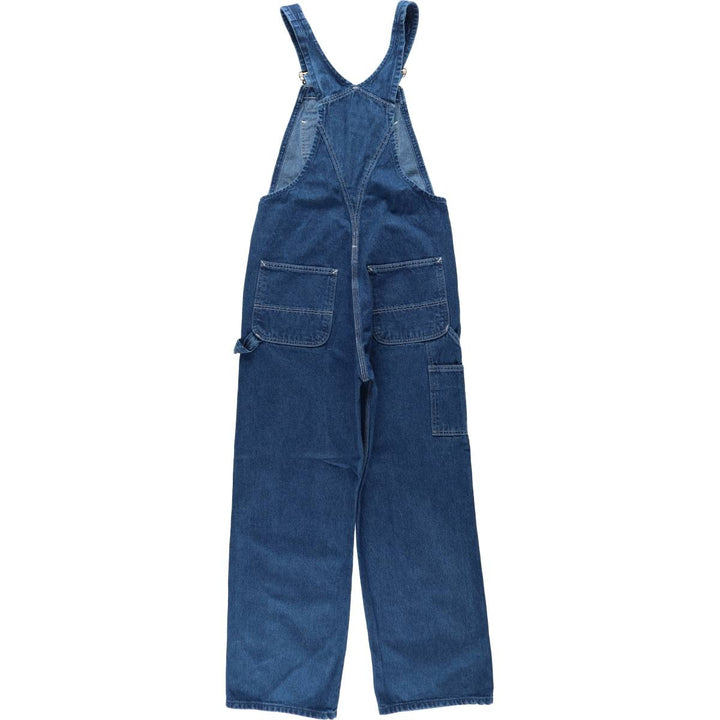 Carhartt Men's Denim Overalls (W30 equivalent) cotton navy blue type Vintage Second Hand