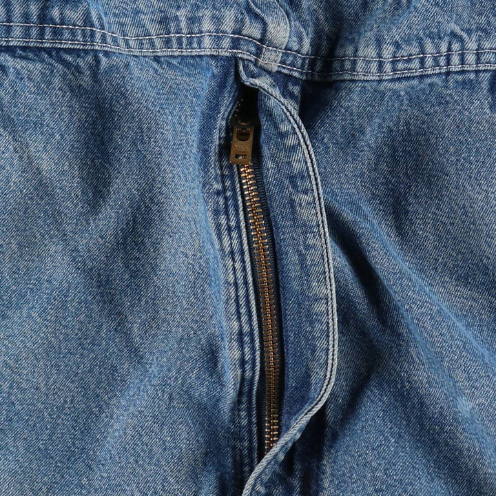 Carhartt denim overalls for men, equivalent to w36 cotton Blue type light blue Vintage Second Hand