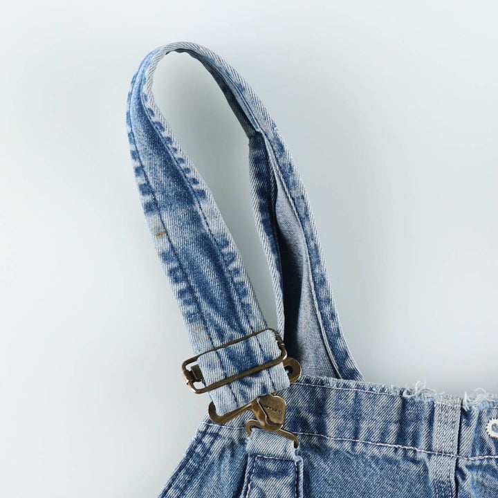 Carhartt denim overalls for men, equivalent to w36 cotton Blue type light blue Vintage Second Hand