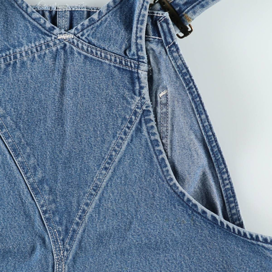 Carhartt denim overalls for men, equivalent to w36 cotton Blue type light blue Vintage Second Hand