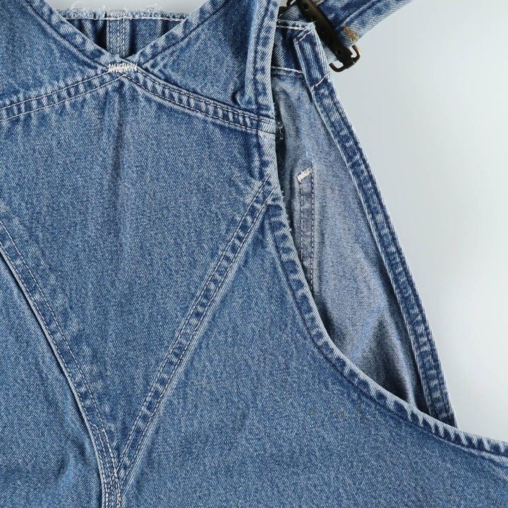 Carhartt denim overalls for men, equivalent to w36 cotton Blue type light blue Vintage Second Hand