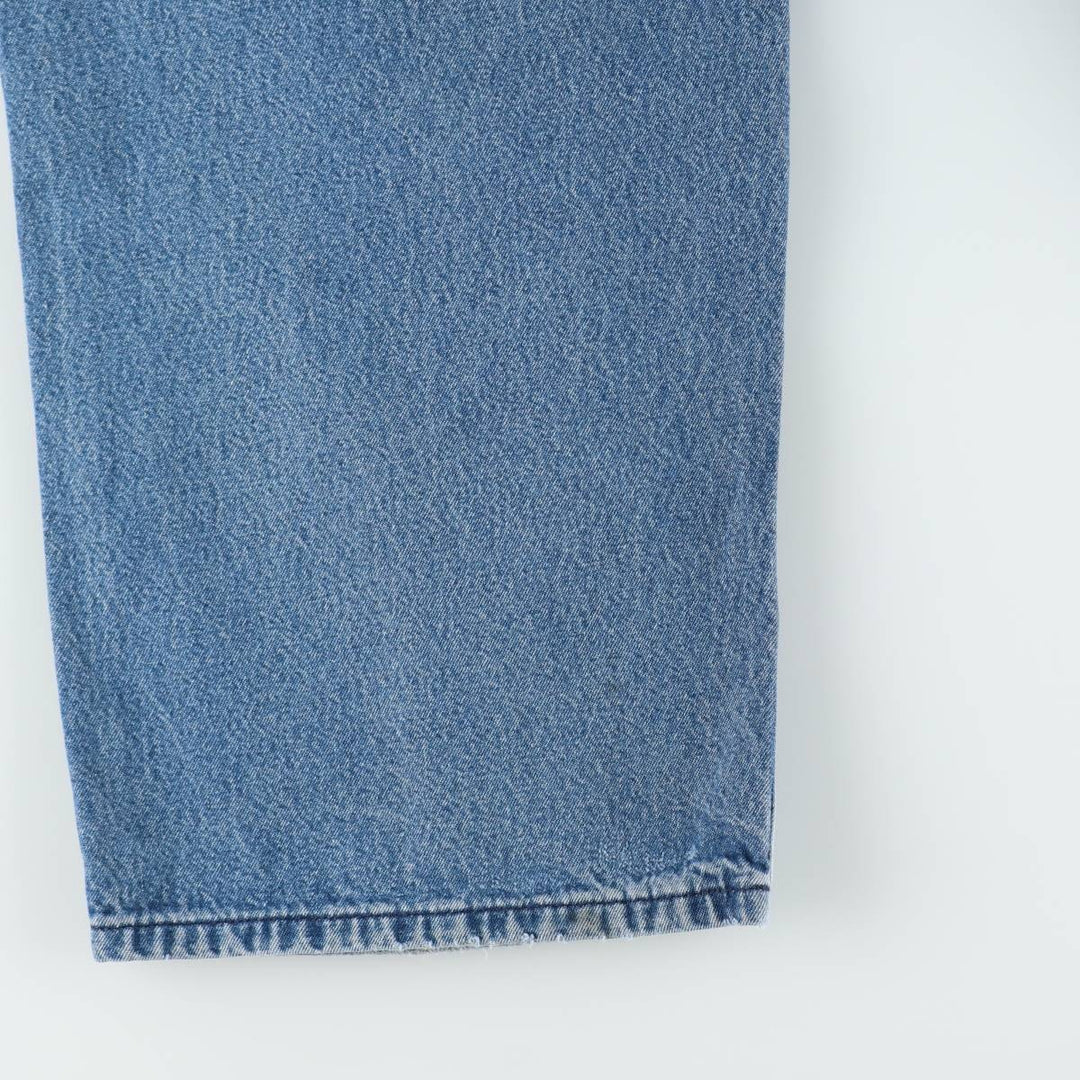 Carhartt denim overalls for men, equivalent to w36 cotton Blue type light blue Vintage Second Hand