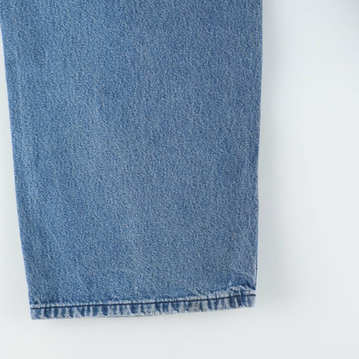 Carhartt denim overalls for men, equivalent to w36 cotton Blue type light blue Vintage Second Hand