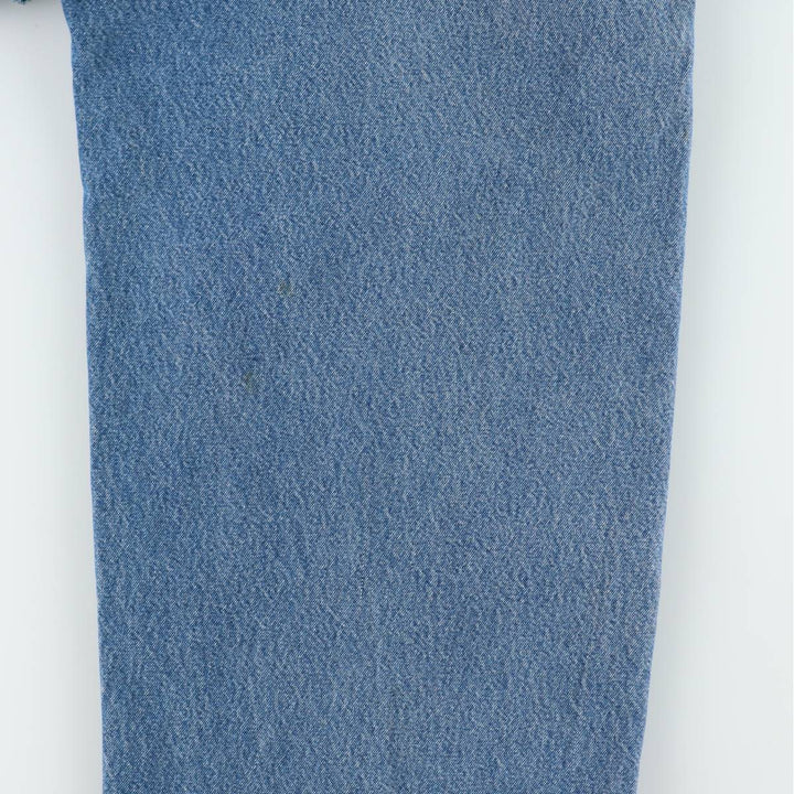 Carhartt denim overalls for men, equivalent to w36 cotton Blue type light blue Vintage Second Hand