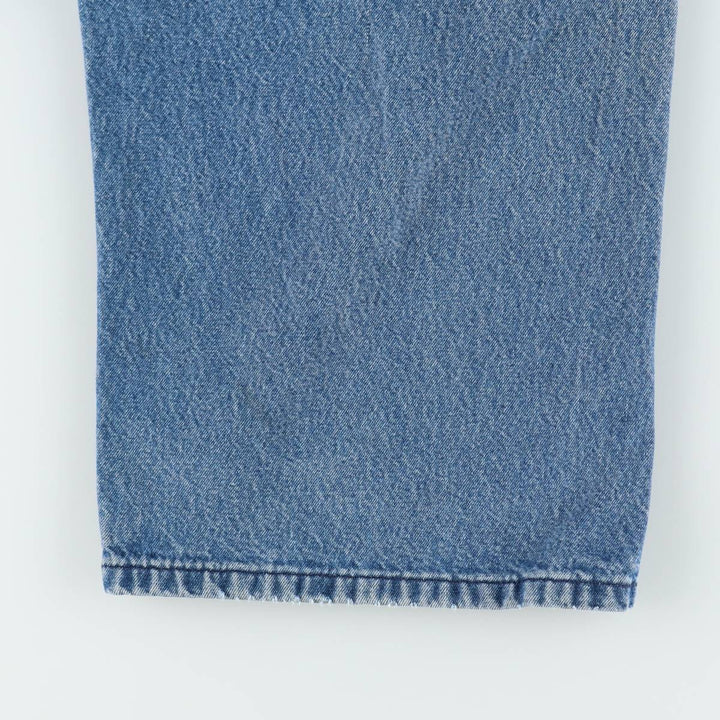 Carhartt denim overalls for men, equivalent to w36 cotton Blue type light blue Vintage Second Hand