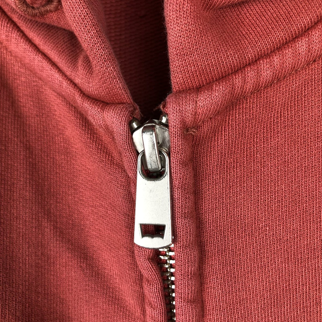 Levi's RELAXED Sweat Full-Zip Hoodie, Men's Size M (approx.) cotton red type Vintage Second Hand