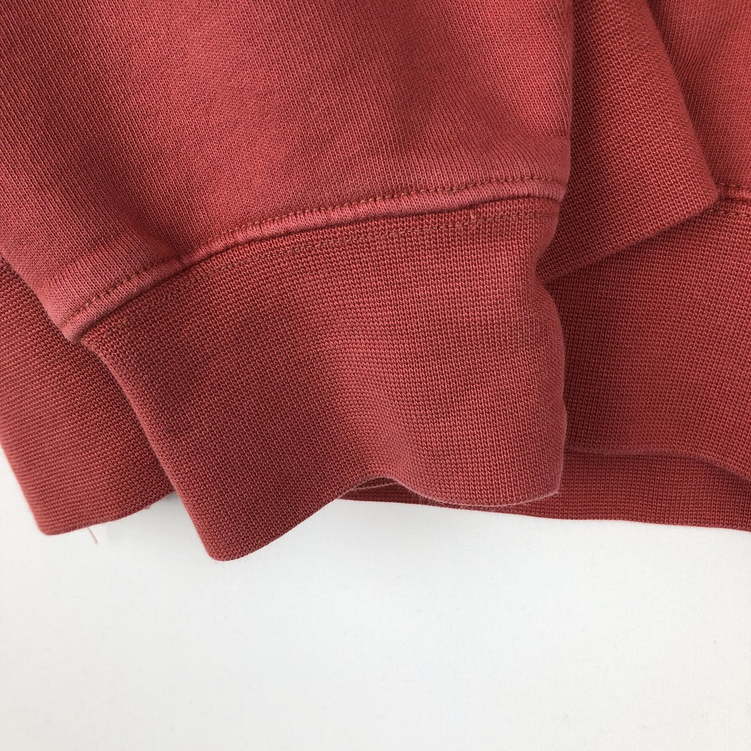Levi's RELAXED Sweat Full-Zip Hoodie, Men's Size M (approx.) cotton red type Vintage Second Hand
