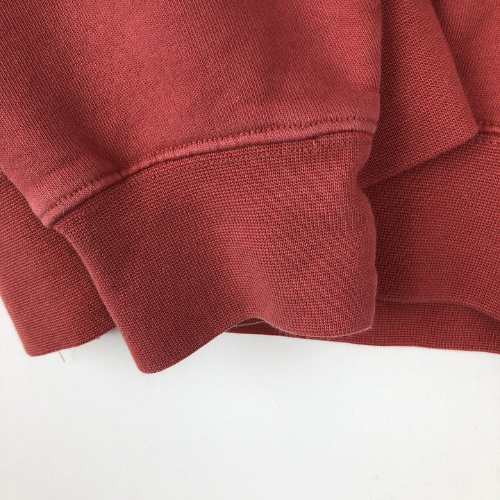 Levi's RELAXED Sweat Full-Zip Hoodie, Men's Size M (approx.) cotton red type Vintage Second Hand