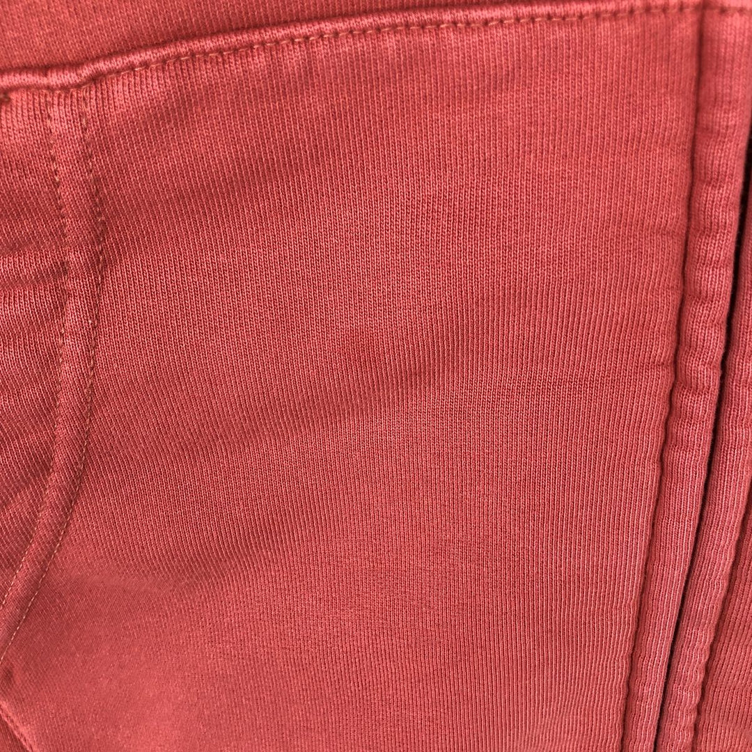 Levi's RELAXED Sweat Full-Zip Hoodie, Men's Size M (approx.) cotton red type Vintage Second Hand
