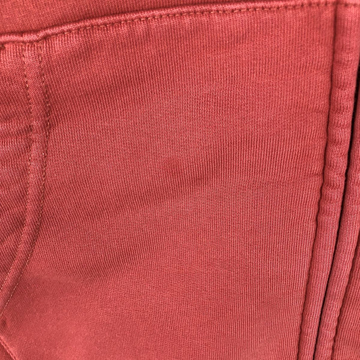 Levi's RELAXED Sweat Full-Zip Hoodie, Men's Size M (approx.) cotton red type Vintage Second Hand
