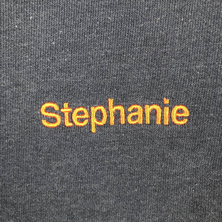Carhartt Original Fit Notch Mechanical Constructors Advertising Full-Zip Sweatshirt Hoodie, Men's Size XL (approx.) cotton navy blue type Vintage Second Hand
