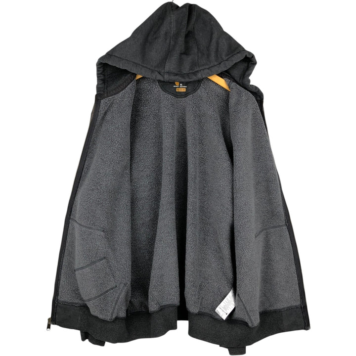 Carhartt ORIGINAL FIT Sweat Full Zip Hoodie Men's XL cotton gray type Vintage Second Hand