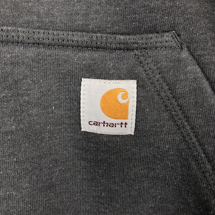 Carhartt ORIGINAL FIT Sweat Full Zip Hoodie Men's XL cotton gray type Vintage Second Hand